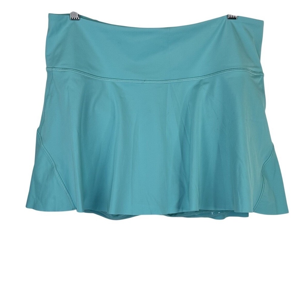 Athleta Ace Tennis Skort 13.5" Skirt Running‎ Pickleball Golf Blue Women's L
